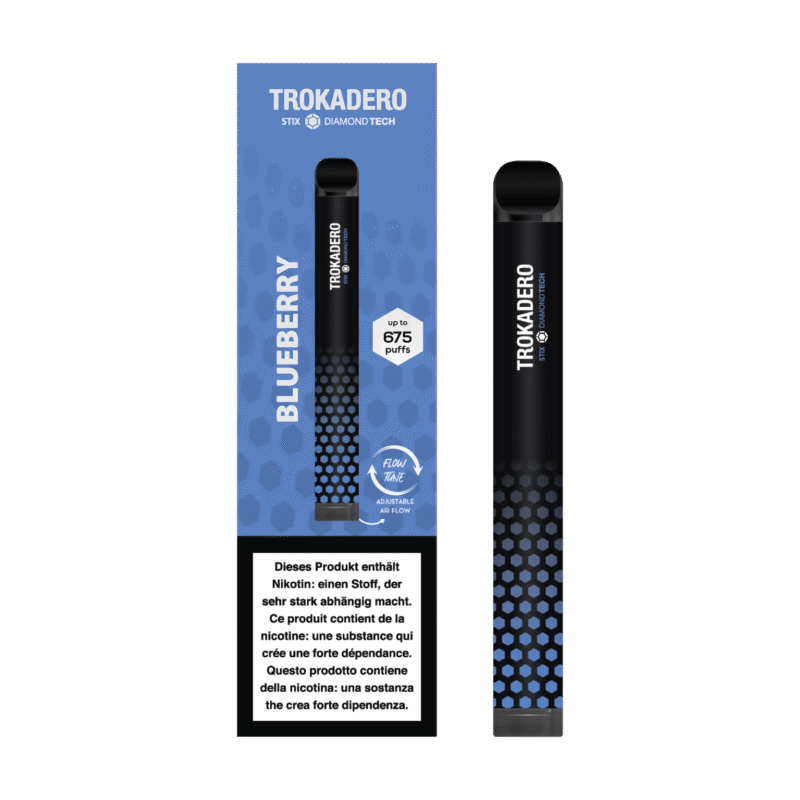 image pour Trokadero 675 Blueberry 20mg