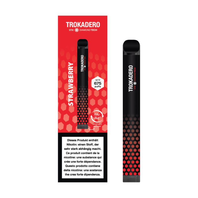 image pour Trokadero 675 Strawberry 20mg