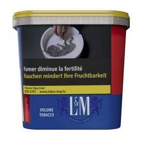 image pour Tabac à rouler L&M Volume 82G (blond)