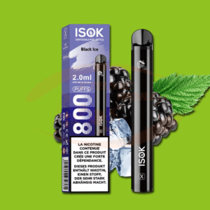 image pour ISOK X Black Berry Ice 800 20mg