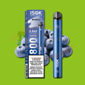 image pour ISOK X Blueberry 800 20mg