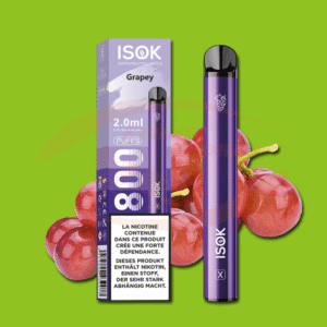 image pour ISOK X Grapey Ice 800 20mg