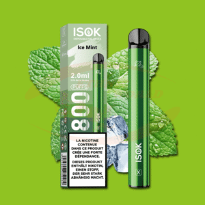 image pour ISOK X Ice Mint 800 20mg