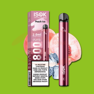 image pour ISOK X Peach Ice 800 20mg