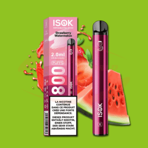 image pour ISOK X Strawberry Watermelon 800 20mg
