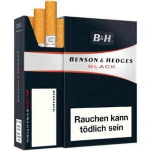 image pour Cartouche Benson & Hedges Black