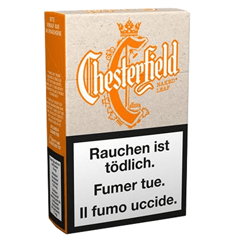 image pour Cartouche Chesterfield Naked Leaf