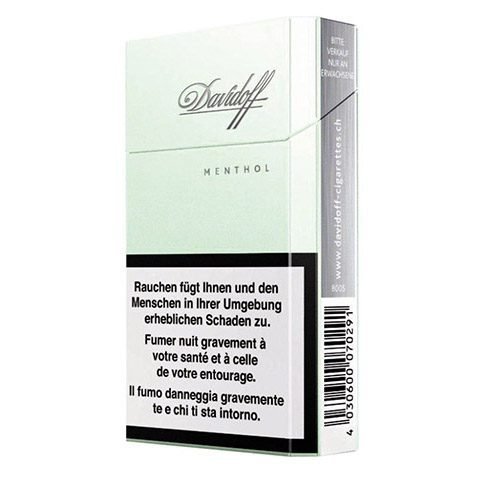 image pour Cartouche Davidoff Menthol