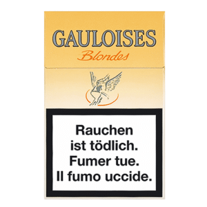 image pour Cartouche Gauloises Blondes Jaunes
