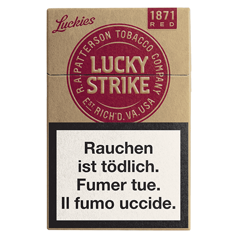 image pour Cartouche Lucky Strike sans additifs