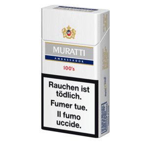 image pour Cartouche Muratti Ambassador Silver 100’s