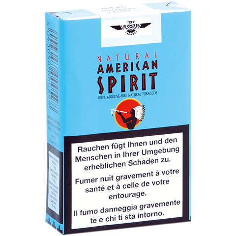 image pour Cartouche Natural American Spirit Bleu sans additifs